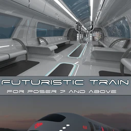 AJ Futuristic Train
