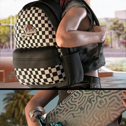 AJC Pro Skate Poses and Props for Genesis 8 and 8.1 Females