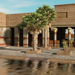 Akhenaten’s Palace 3D Model