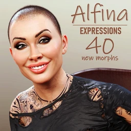 Alfina Expressions for Genesis 8 and 8.1 Female