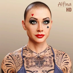 Alfina HD for Genesis 8 and 8.1 Female