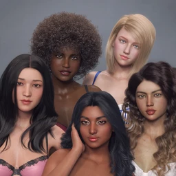 Beauties of the World for Genesis 8 Female