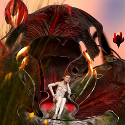 Blood Orchid Diorama