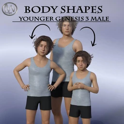 Body Shapes Younger Genesis 3 Male