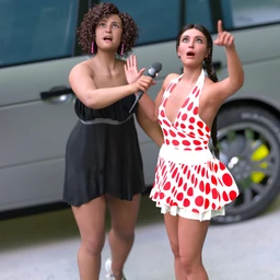 Breaking News Props and Poses for Genesis 8.1