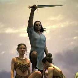 Bronze Soul Poses for Genesis 8