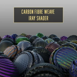 Carbon Fibre Weave Iray Shader
