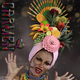 CARMEN 1920’s Tutti Frutti Hat