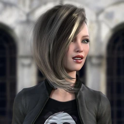 Cassyus Hair for Genesis 8 Females