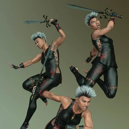 CDI Assassin Poses for Noska 8.1