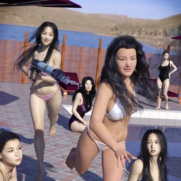 Chinese Face and Body Shapes for Genesis 3 and 8 Female