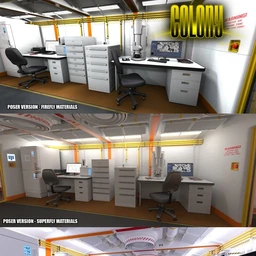 Colony Lab for Poser and DS