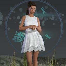 Cool Lace Outfit for Genesis 8 Female(s)