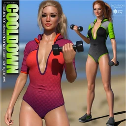 Cooldown Textures for Endurance Outfit G8F