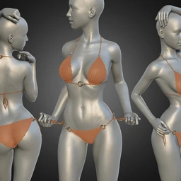 Crochet Bikini Set for G8F