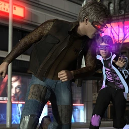 Cyber Man Outfit Textures