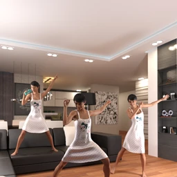 Dance Like Nobody’s Watching Poses for Genesis 8 Female