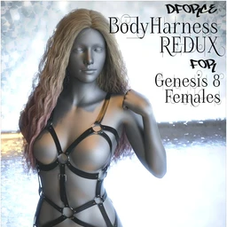 dForce BodyHarness REDUX for Genesis 8 Females