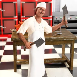 dForce Butcher Pete Outfit for Genesis 8 Males