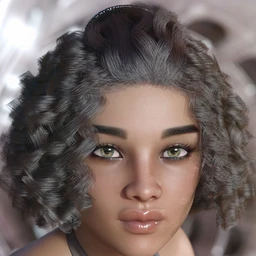 dForce Deja Hair for Genesis 3 and 8 Female(s)