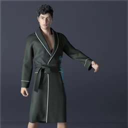 dForce H&C Bathrobe for Genesis 8 Male(s)