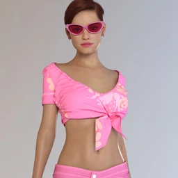 dForce Heidi Outfit for Genesis 8 and 8.1 Females