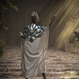 dForce High Priestess Outfit Textures