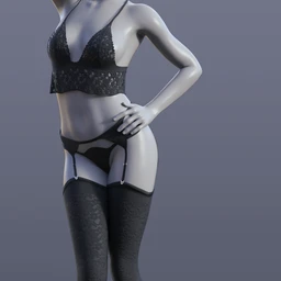 dForce Lingerie Set for G8F