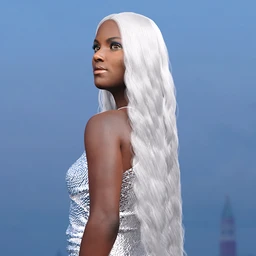 dForce Mermaid Hair for Genesis 8 and 8.1 Females