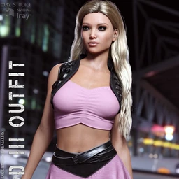dForce Mood III Outfit for Genesis 8 Females