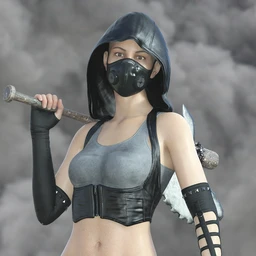 dForce Post Apocalyptic Outfit for Genesis 8 Females