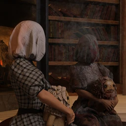 dForce Shy Girl Outfit For Genesis 8 and 8.1 Females