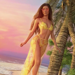 dForce Sunny Days Outfit for Genesis 8.1 Female