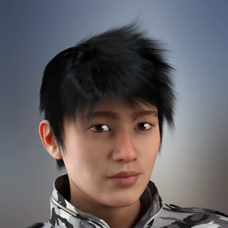 dForce Tansen Hair for Genesis 3, 8 and 8.1