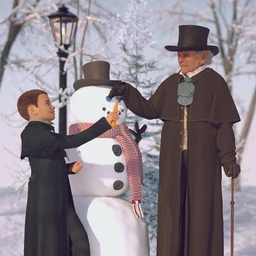 dForce Timeless Carol Outfit Textures