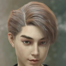 dForce Yunbae Hair for Genesis 8 and 8.1