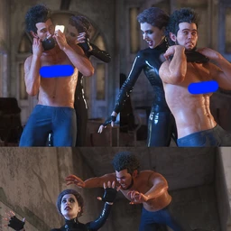 Ensnared Poses for Genesis 8, Tasha 8 and Landon 8