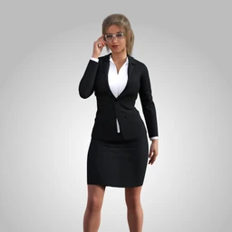 FG Attorney Outfit for Genesis 8 Female