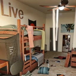 FG Cluttered Dorm