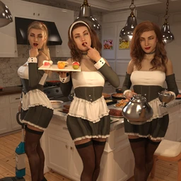 FG Fancy Living Poses for Genesis 8 Females