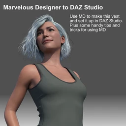 FG Marvelous Designer to Daz Studio Video Tutorial