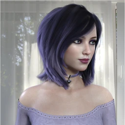 Fiona Hair for Genesis 8 Females