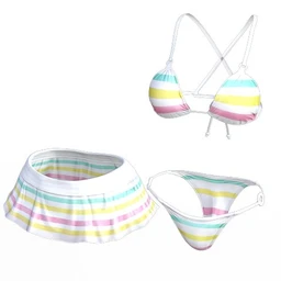 Fun Bikini for Genesis 8 Female