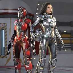 Galactic Sci-Fi Suit for Genesis 8 Female(s)