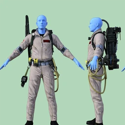 Ghostbusters Outfit For Genesis 8 Male