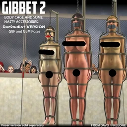 Gibbet 2 Body Cage For DazStudio 4.11+