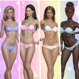 Girls of Summer Models for Genesis 8 and 8.1 Females