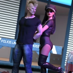 Hot and Smokey Poses for Genesis 8.1 Female