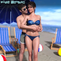 IM Beach Romance Poses for Genesis 8
