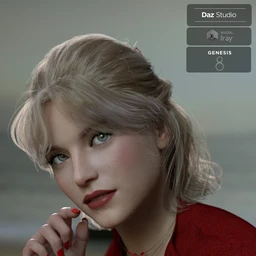 Isabel Casual Hair for Genesis 8 Females